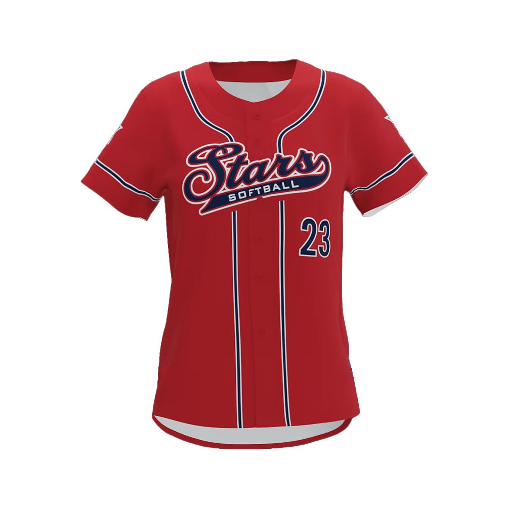 Softball Full Button Shirt